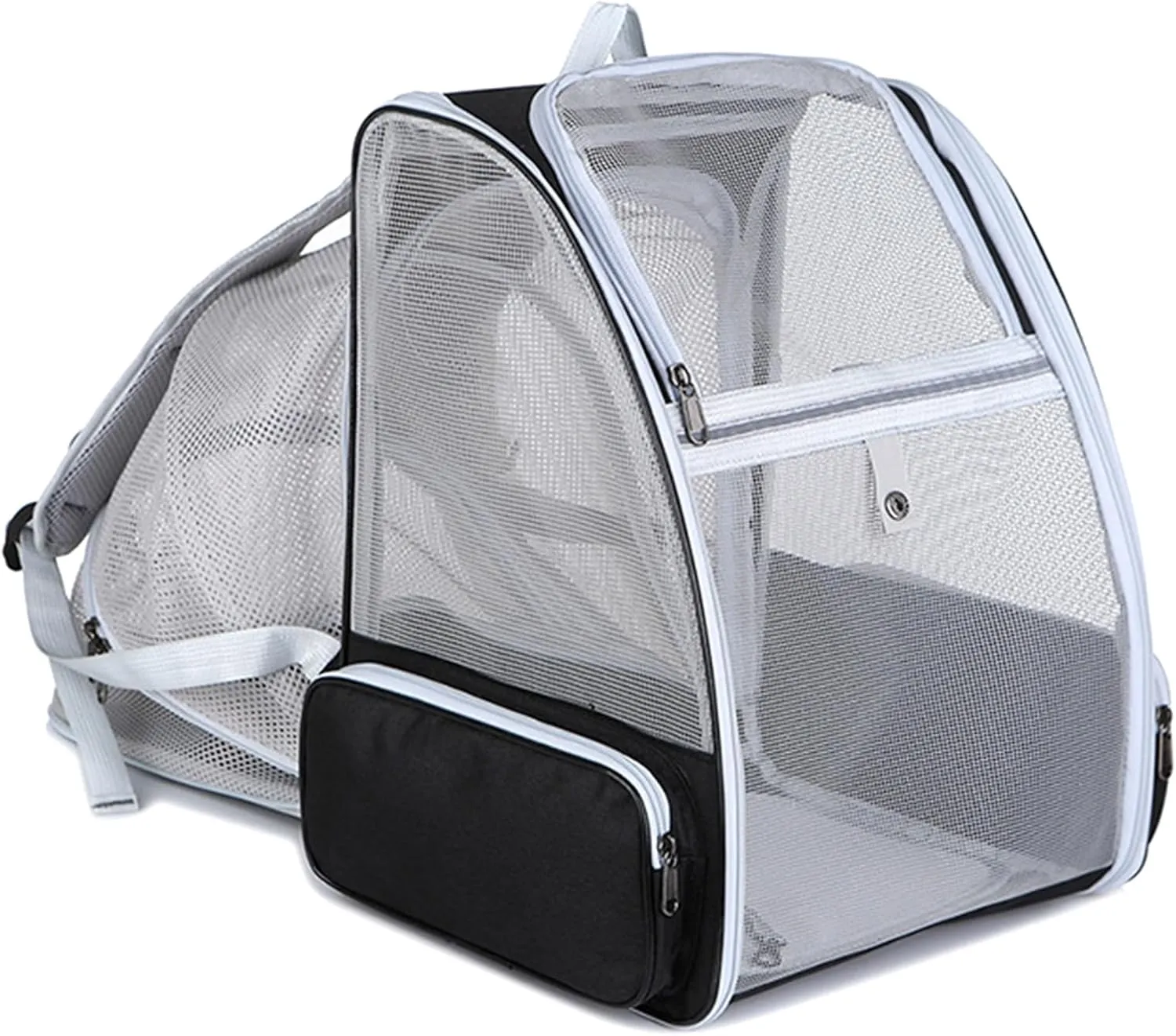 Cat Backpacks Carrier, Backpack for Cats to Carry, Airline Approved Pet Carriers for Small Dogs, Dog Travel Backpack Carrier, Kitten Backpack Carrier for Kitten Puppy Bunny up to 15lb (Expandable)