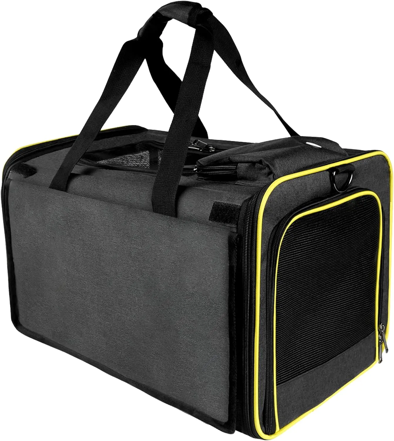Cat Carriers for Large Cats 20 lbs  Soft Pet Carrier for Small Dog/Durable 2 Kitty Travel Bag/Medium Big Cats Puppy 15 Pounds/Softside Cat Carrier Large