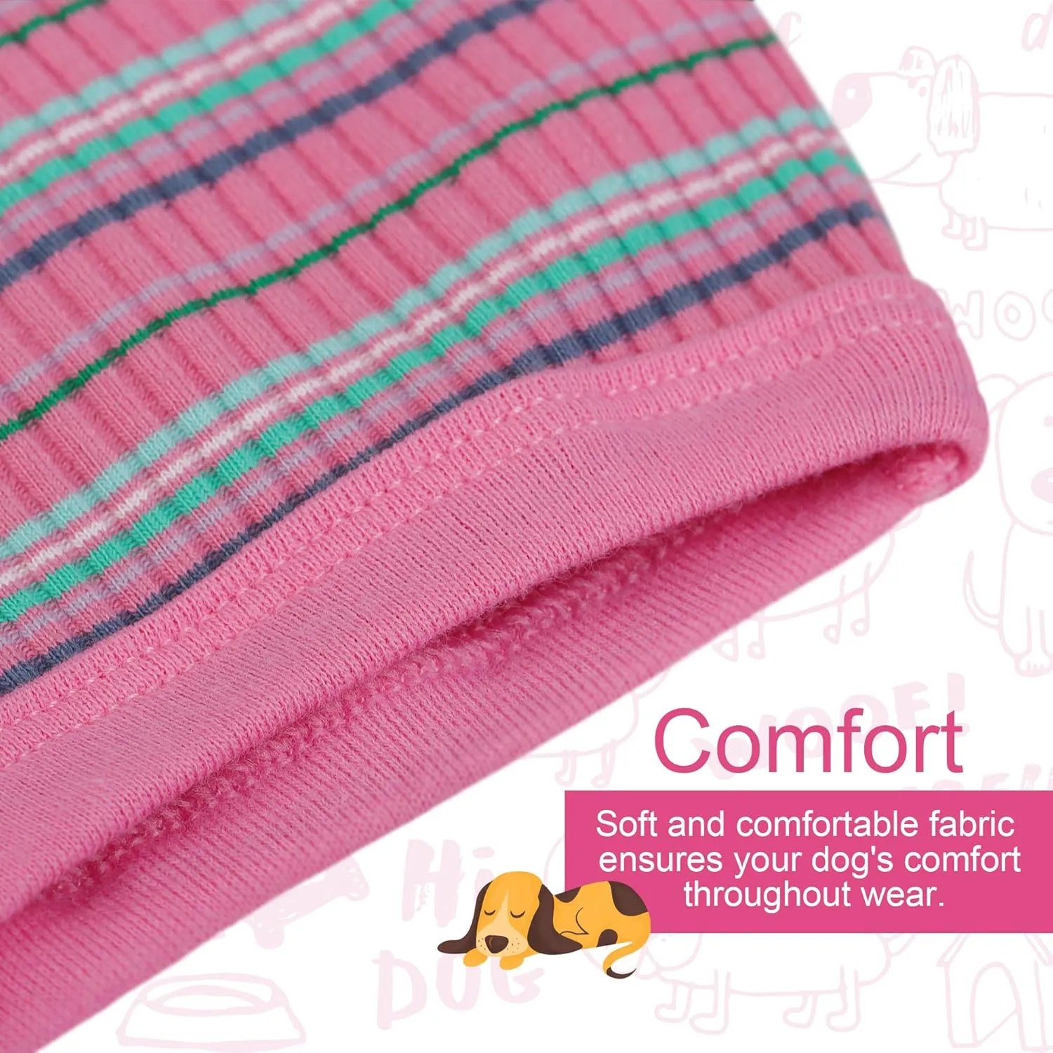 Elevate Your Pet's Comfort and Fashion: Premium 100% Cotton Rib Dog Shirt Vest for Small Breeds Like Chihuahuas, Yorkies, and Puppies .Year-Round Style with Tank-Style Puppy Attire Blue Medium