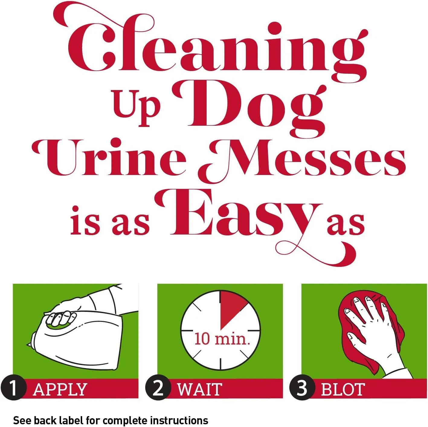 Nature's Miracle P-98148 Dog Urine Destroyer , White, 128 oz