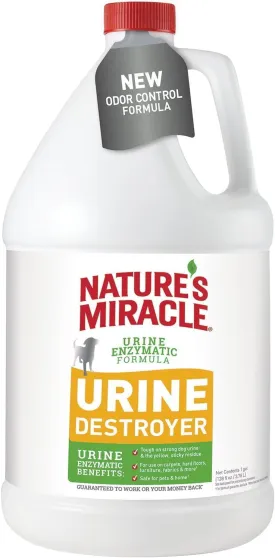 Nature's Miracle P-98148 Dog Urine Destroyer , White, 128 oz