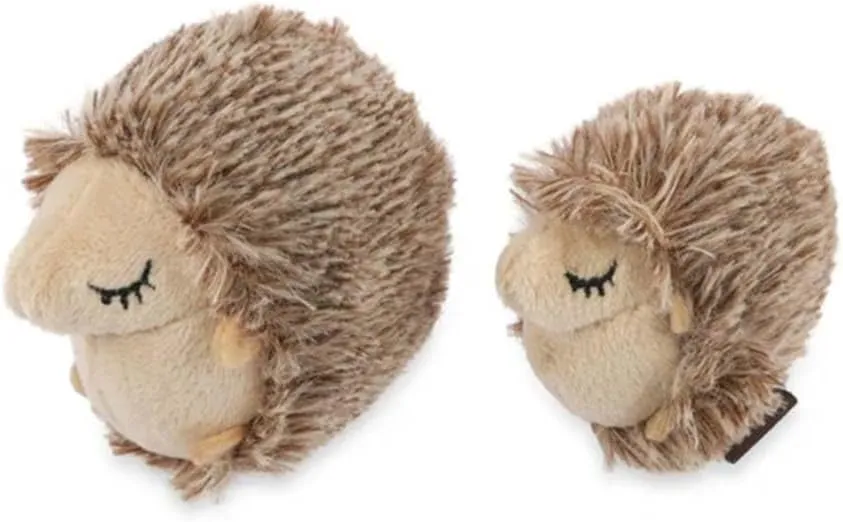 P.L.A.Y. Cute Cat Toys - Feline Frenzy Forest Friends Critter Themed Catnip Filled Toys, Great for Adult Cats & Kittens - Machine Washable, Double Stitched, Recycled Materials (Mama & Chip, Set of 2)
