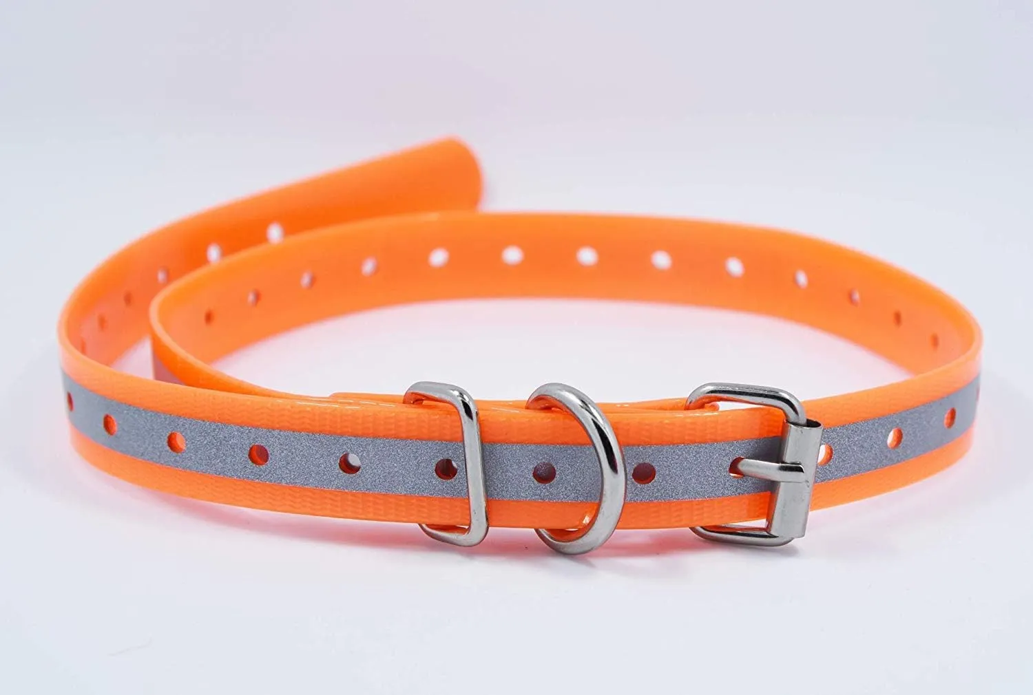 Replacement  Collar Strap Bands with Double Buckle Loop Training for All Brands of Pet Shock Bark e Collars.